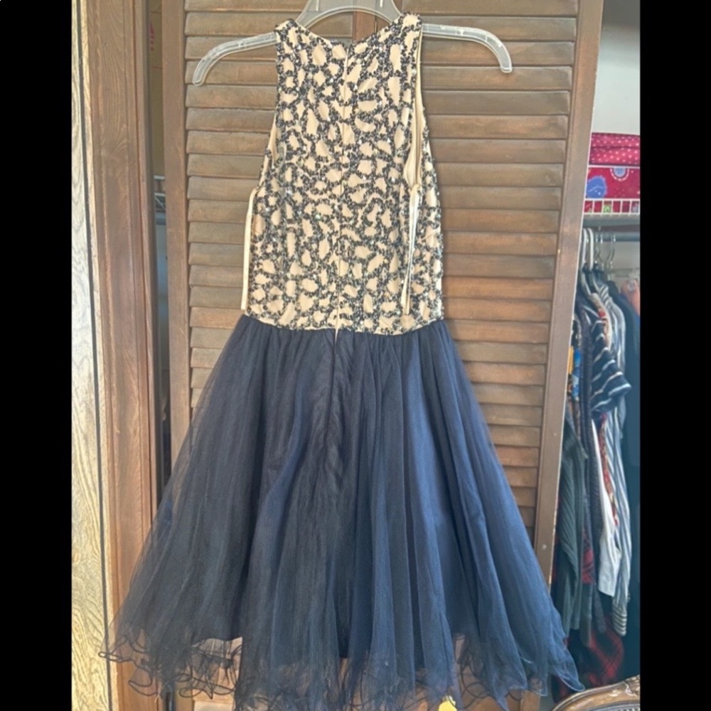 Pageant/prom dress, short and flowy
